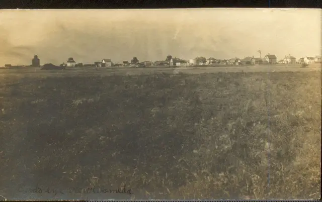 View of Alameda across the prairie